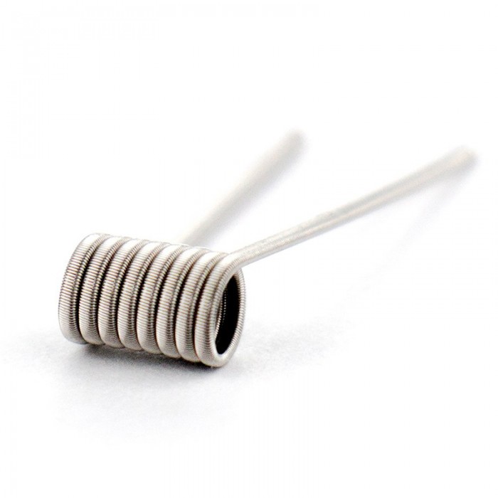 GM Coils High Ohm SS Fused Clapton Coil 0.24ohm (2 pcs)