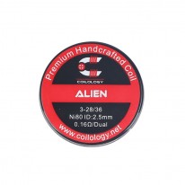 Coilology Ni80 Alien Prebuilt Coil 2.5mm 0.16ohm (2pcs)