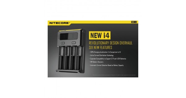 Nitecore new i4 Intellicharger