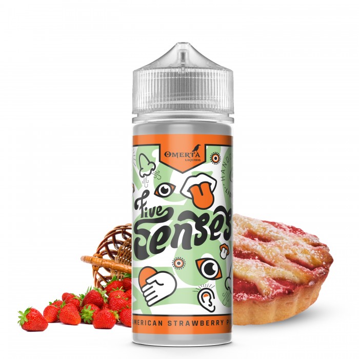 5Senses American Strawberry Pie 30->120ml