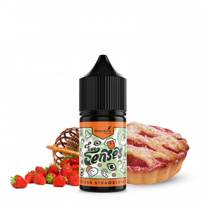 5Senses American Strawberry Pie 10->30ml