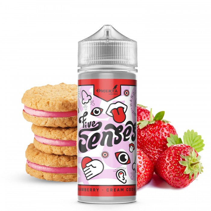 5Senses Strawberry Cream Cookies 30->120ml