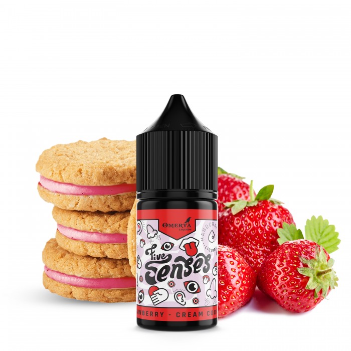 5Senses Strawberry Cream Cookies 10->30ml