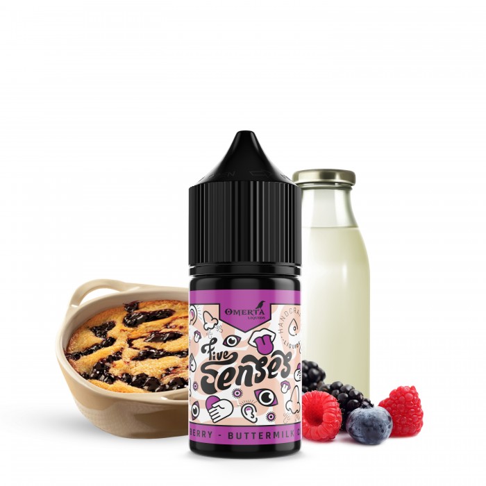 5Senses Triple Berry Buttermilk Cobbler 10->30ml