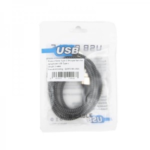 USB Braided Cable Type-C Ultra Fast Charging