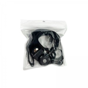 Rotating Head Lanyard Black