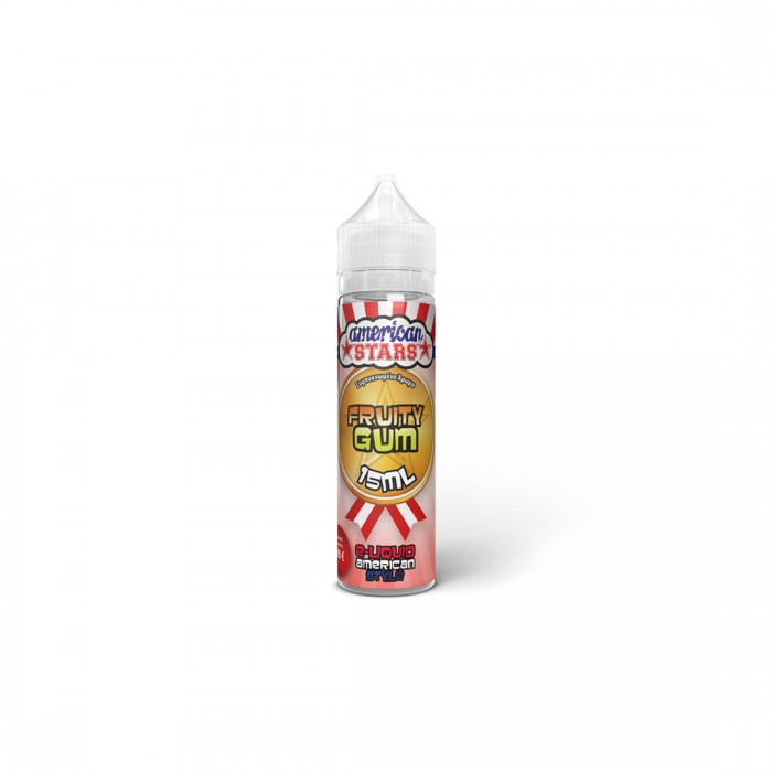 American Stars Flavor Fruity Gum 15->60ml