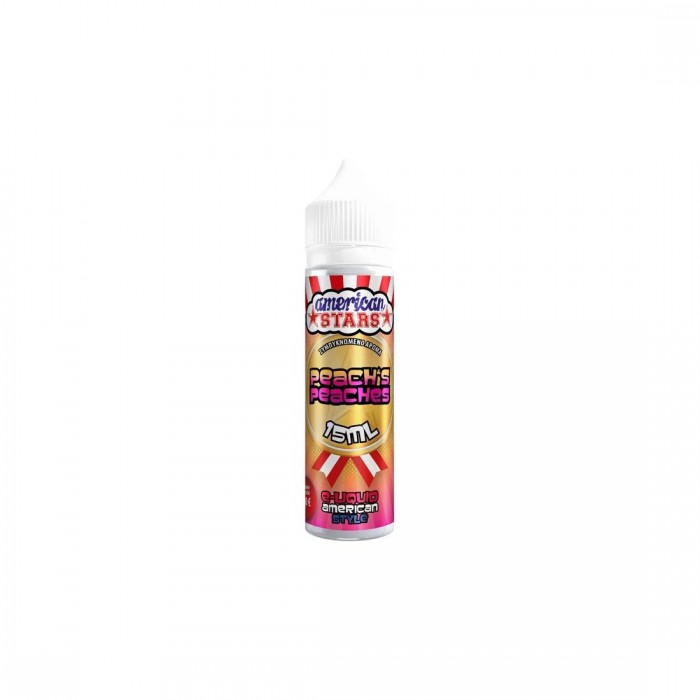 American Stars Flavor Peachs Peaches 15->60ml