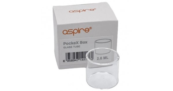 Aspire Pockex BOX Replacement Glass 2.6ml