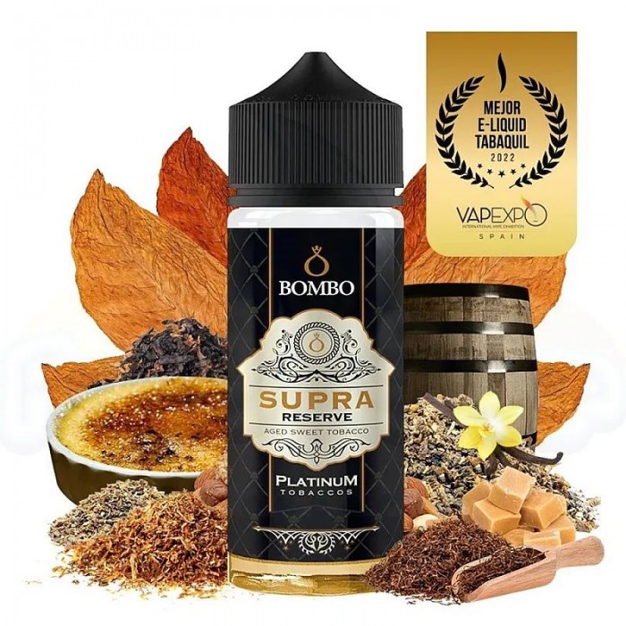 Bombo Platinum Tobacco Supra Reserve 40->120ml