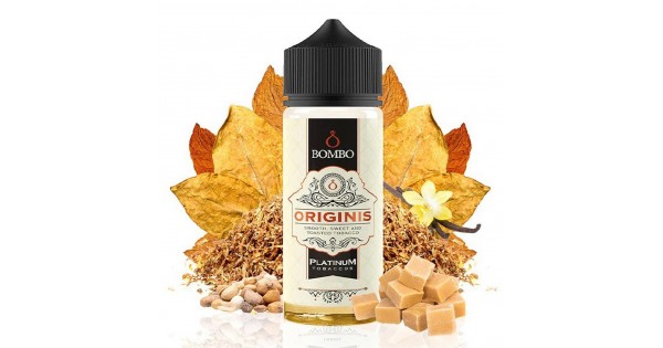 Bombo Platinum Tobaccos Originis 30->120ml