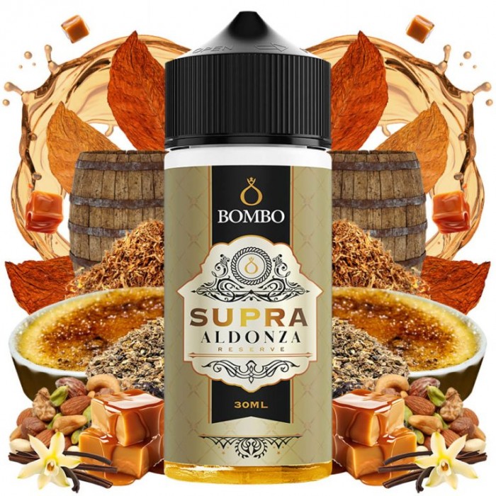 Bombo Tobaccos Supra Aldonza 30->120ml Bombo Tobaccos Supra Aldonza 30->120ml