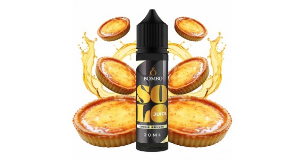 Bombo Solo Juice Creme Brulee 20->60ml