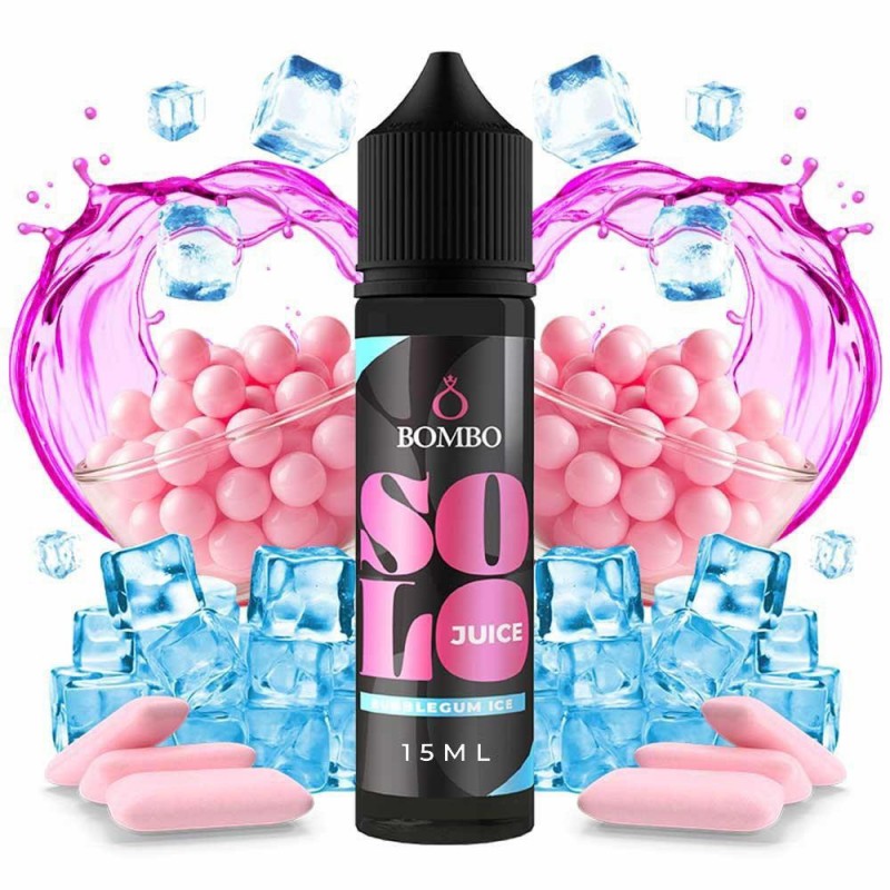Bombo Solo Juice Bubblegum Ice15/60ml