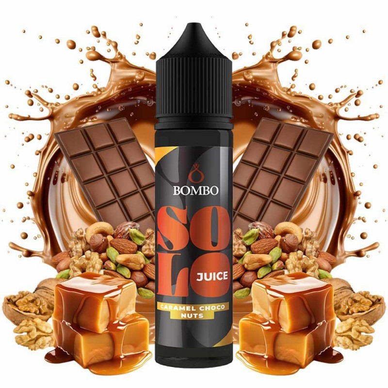 Bombo Solo Juice Caramel Choco Nuts 15/60ml