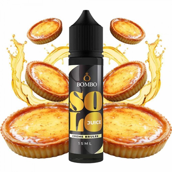 Bombo Solo Juice Creme Brulee 15/60ml