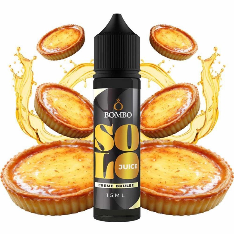 Bombo Solo Juice Creme Brulee 15/60ml