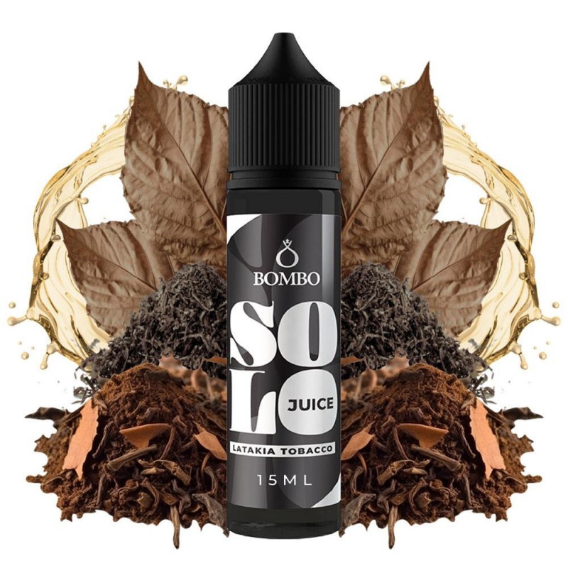 Bombo Solo Juice Latakia Tobacco 15/60ml Bombo Solo Juice Latakia Tobacco 15/60ml