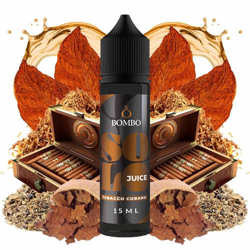 Bombo Solo Juice Tobacco Cubano 15/60ml Bombo Solo Juice Tobacco Cubano 15/60ml