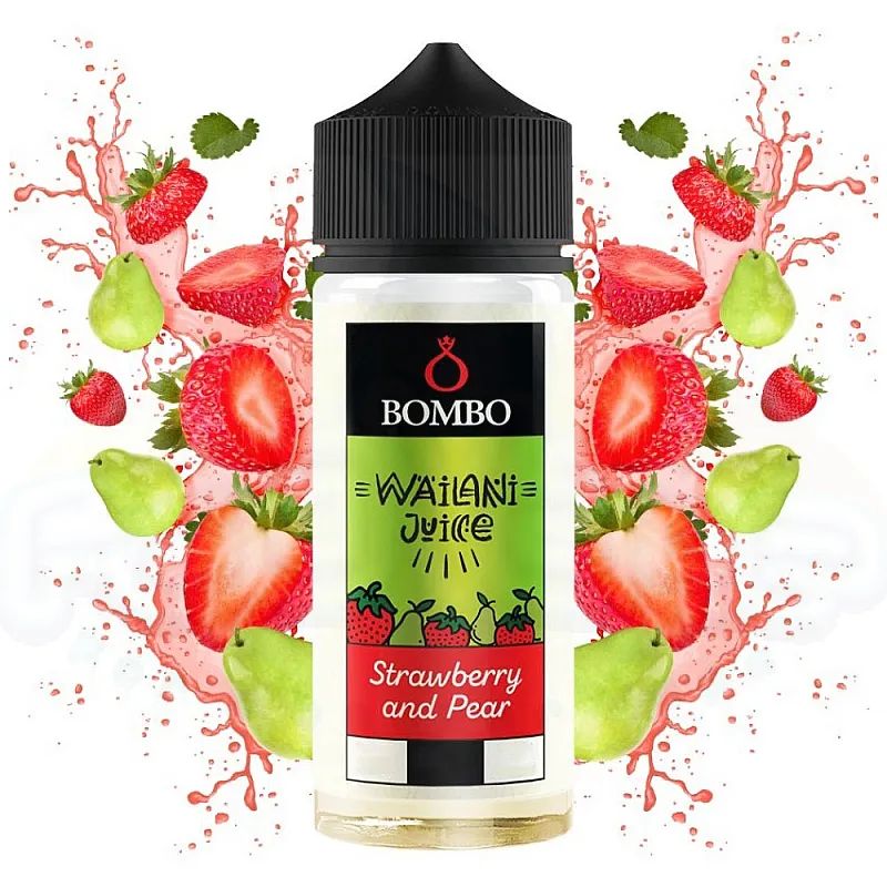 Bombo Wailani Juice Strawberry Pear 40->120ml