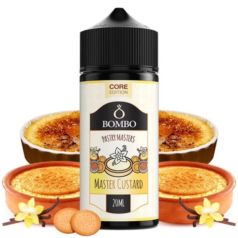 Bombo Pastry Masters Master Custard Core Edition 20ml/120ml Bombo Pastry Masters Master Custard Core Edition 20ml/120ml