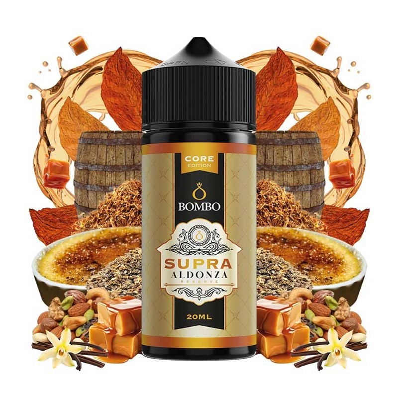 Bombo Platinum Tobaccos Supra Aldonza Core Edition 20ml/120ml