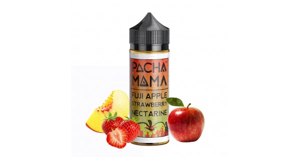 Pacha Mama Fuji Apple Strawberry Nectarine 20->120ml