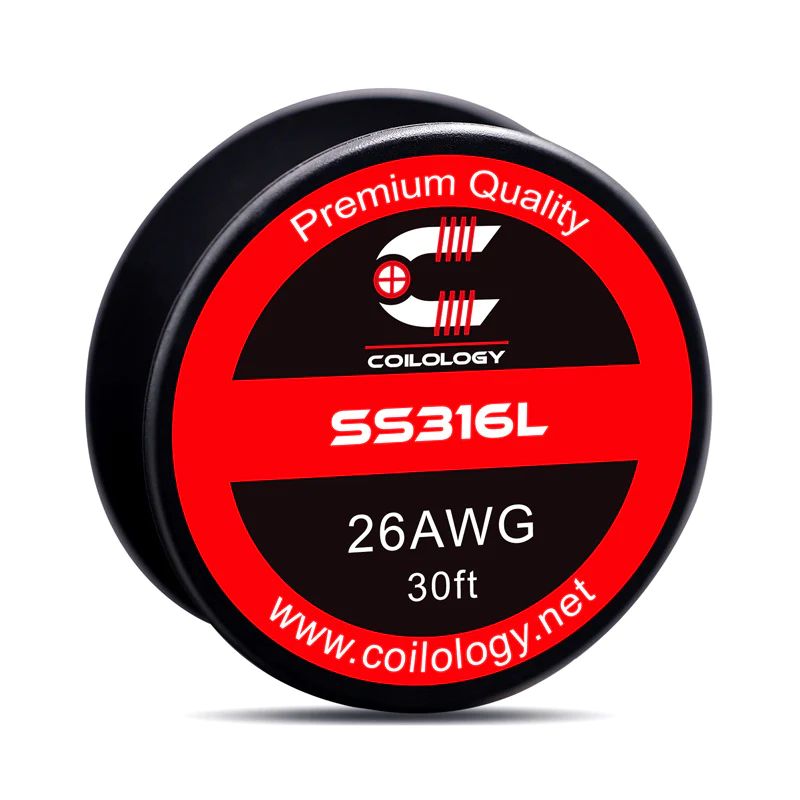 Coilology SS316L 26GA 30ft Wire