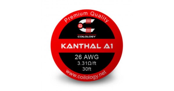 Coilology Kanthal 26GA 30ft Wire