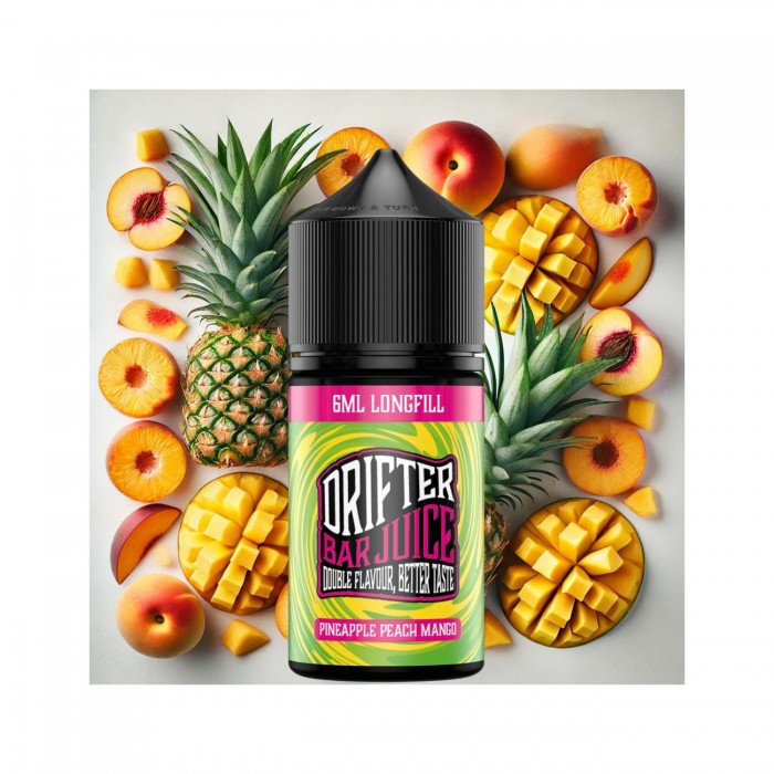 Drifter Bar Juice Pineapple Peach Mango 6->30ml