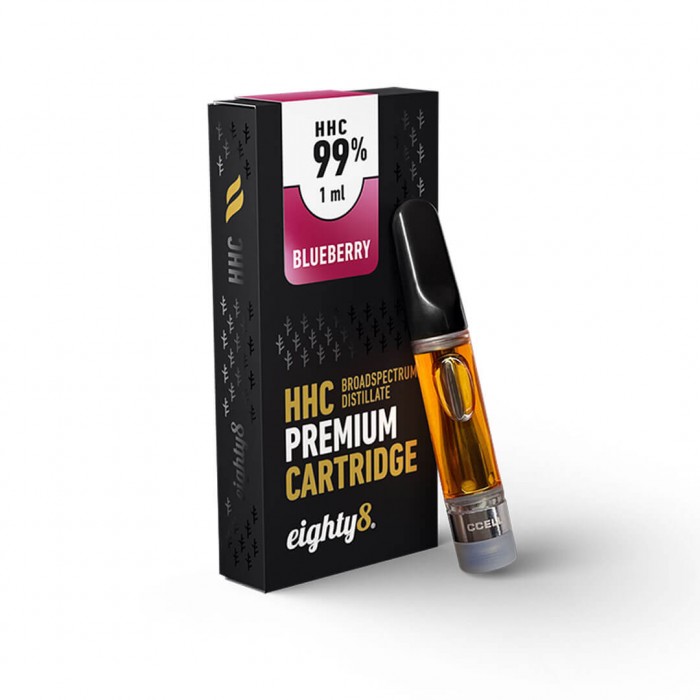 Eighty8 Vape Cartidge HHC Blueberry 1ml