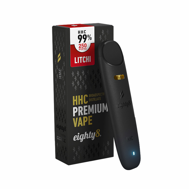 Eighty8 Vape Disposable HHC Litchi 0.5ml