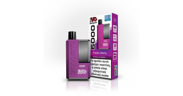 IVG Smart 6000 Disposable Frozen Cherry 20mg 2ml+10ml