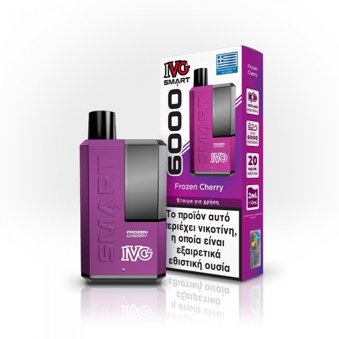 IVG Smart 6000 Disposable Frozen Cherry 20mg 2ml+10ml