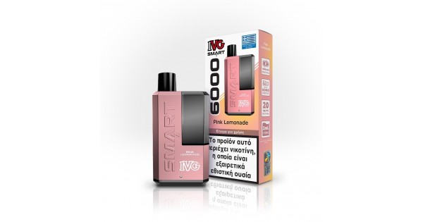 IVG Smart 6000 Disposable Pink Lemonade 20mg 2ml+10ml