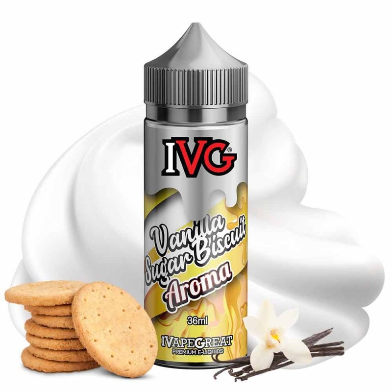 IVG Flavor Vanilla Sugar Bisquit 36->120ml