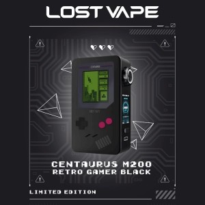Lost Vape Centaurus M200 Mod Retro Gamer Black Limited Edition