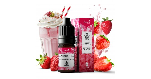 Ambrosia Strawberry Milkshake Aroma 10ml