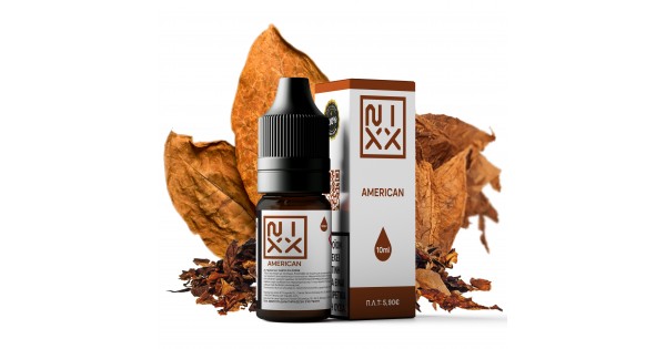 NIXX American Salt E-Liquid 10ml 20mg