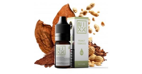NIXX Peanut Tobacco E-Liquid 10ml