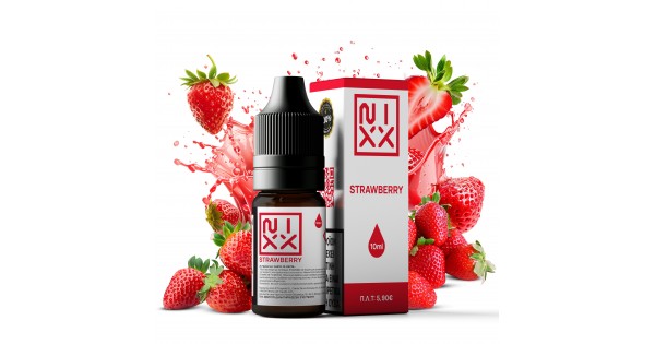 NIXX Strawberry E-Liquid 10ml