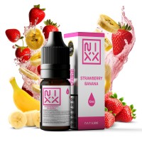 NIXX Strawberry Banana E-Liquid 10ml