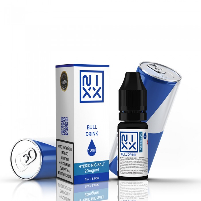 NIXX Bull Drink Salt E-Liquid 10ml 20mg