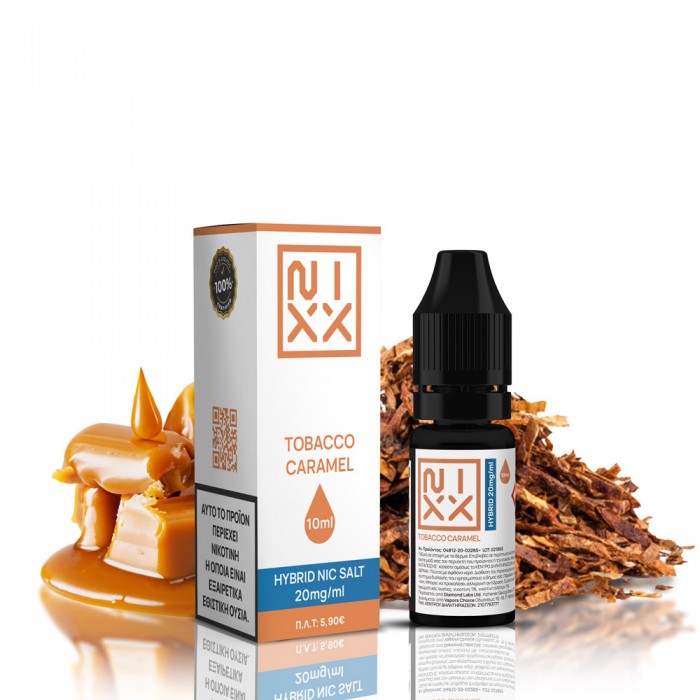 NIXX Peanut Tobacco Salt E-Liquid 10ml 20mg