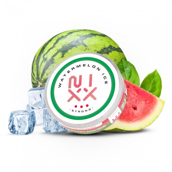 NIXX Nicotine Pouch Slim Watermelon Ice 30mg/g (24pcs)