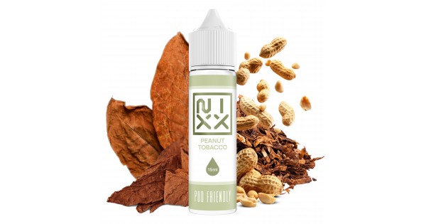 NIXX Peanut Tobacco 15ml->60ml