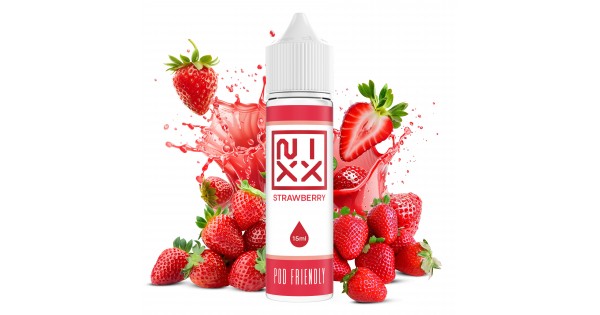 NIXX Strawberry 15ml->60ml