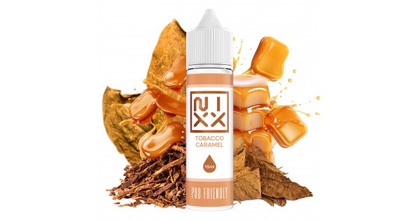 NIXX Tobacco Caramel 15ml->60ml
