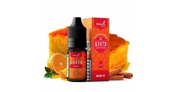 Gusto Orange Pie E-Liquid 10ml
