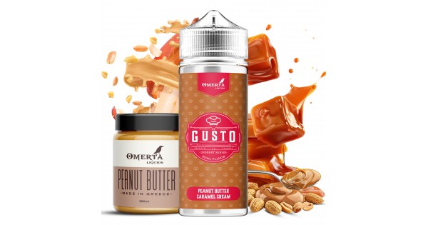 Gusto Peanut Butter Caramel Cream 20->120ml